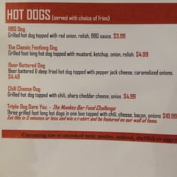 Monkey Bar And Grill