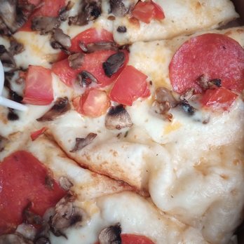 Round Table Pizza - This is NOT extra mushrooms and no green onions on Italian garlic supreme. - Pizza Near Me - Sacramento, California Round Table Pizza - This is NOT extra mushrooms and no green onions on Italian garlic supreme. - Pizza Near Me - Sacramento, California