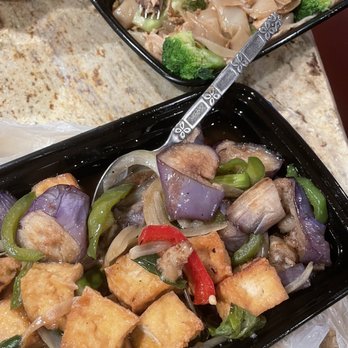 Basil Thai Cuisine - Spicy Eggplant - Thai Near Me - Huntington Beach, California Basil Thai Cuisine - Spicy Eggplant - Thai Near Me - Huntington Beach, California
