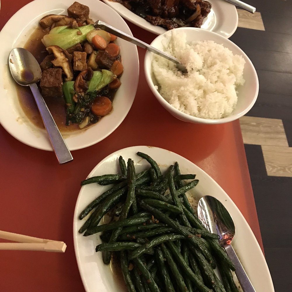 Blazing Noodles - String beans, tofu. N vegis, rice, honey ribs - Thai Near Me - Temecula, California Blazing Noodles - String beans, tofu. N vegis, rice, honey ribs - Thai Near Me - Temecula, California