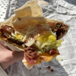 Sheetz - Bacon wrap extra crispy bacon double cheddar