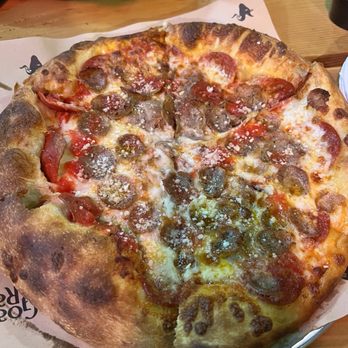 Goat and Ram - Pepperoni and Sausage - Pizza Near Me - Mesa, Arizona Goat and Ram - Pepperoni and Sausage - Pizza Near Me - Mesa, Arizona