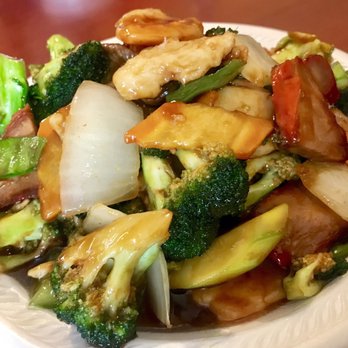 Happy Dragon - Happy family (seafood, chicken & beef with veggies) - Chinese Near Me - Fishers, Indiana Happy Dragon - Happy family (seafood, chicken & beef with veggies) - Chinese Near Me - Fishers, Indiana