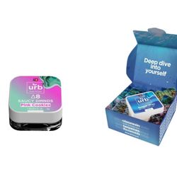 Smokeshop Puff Bar Kratom - Urb Delta 8 Dab Pink Cookies