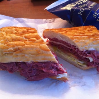 Bara's Deli - Pastrami special. Kettle chips for scale reference. - Delis Near Me - San Leandro, California