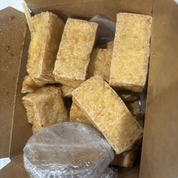 Orange Square - S05. Golden Crispy Tofu Cube - Asian Fusion Near Me - Milpitas, California