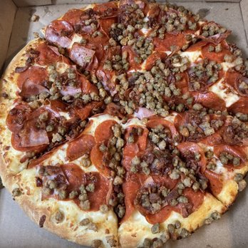 Topp's Pizza - Large meat lovers pizza - Pizza Near Me - Tyler, Texas Topp's Pizza - Large meat lovers pizza - Pizza Near Me - Tyler, Texas