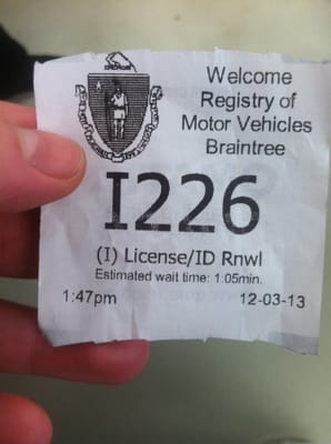 Registry Of Motor Vehicles 10 Plain St Braintree Ma Department Of