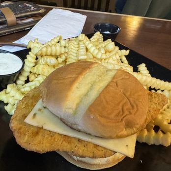 Moores Bar & Restaurant - Fried chicken breast with French fries - Bars Near Me - Greencastle, Indiana