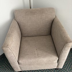 La Quinta by Wyndham Dallas Duncanville - Full picture of dirty chair. This is a biohazard!