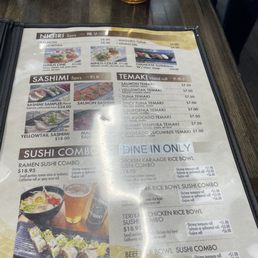 Menu - June 2025 Menu - June 2025