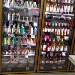 Wine cooler doors
