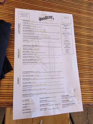 Menu photo 3 Viewpoint Brewing Del Mar, CA