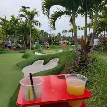 PopStroke - Drink holders! - Mini Golf Near Me - Fort Myers, Florida PopStroke - Drink holders! - Mini Golf Near Me - Fort Myers, Florida