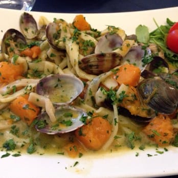 Osteria del Buonconvento - Handmade pasta with clams and pumpkin - Italian Near Me - Sorrento, NA Osteria del Buonconvento - Handmade pasta with clams and pumpkin - Italian Near Me - Sorrento, NA