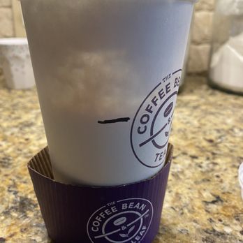 The Coffee Bean & Tea Leaf - Line shows where actual coffee level is - Coffee & Tea Near Me - Long Beach, California The Coffee Bean & Tea Leaf - Line shows where actual coffee level is - Coffee & Tea Near Me - Long Beach, California