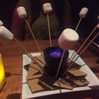 Flamestone American Grill - Smores! Cool idea but was not very tasty. Marshmallows were hard and Graham crackers were soggy. Looks cool though. - American Near Me - Oldsmar, Florida Flamestone American Grill - Smores! Cool idea but was not very tasty. Marshmallows were hard and Graham crackers were soggy. Looks cool though. - American Near Me - Oldsmar, Florida