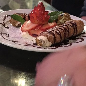 Mizza - Pistachio Cannoli - Italian Near Me - Santa Barbara, California Mizza - Pistachio Cannoli - Italian Near Me - Santa Barbara, California