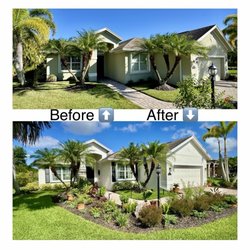 Massimo Painting - Exterior painting before and after in Vero Beach
