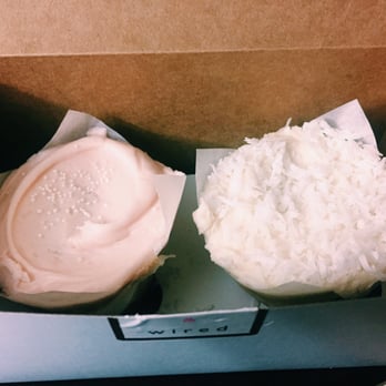 Baked & Wired - Strawberry on the left, coconut on the right! - Bakeries Near Me - Washington, DC, District of Columbia