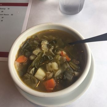 Caldeiras Restaurant - Bowl of Portuguese soup - Portuguese Near Me - Fall River, Massachusetts