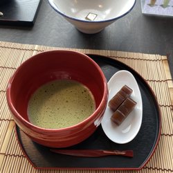 Chaya - Matcha tea and azuki bean tea sweet