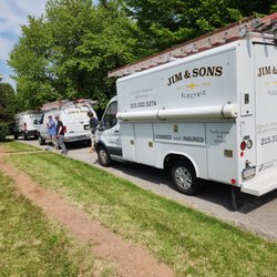 Jim & Sons Electric - Trenched a new line to the post light!