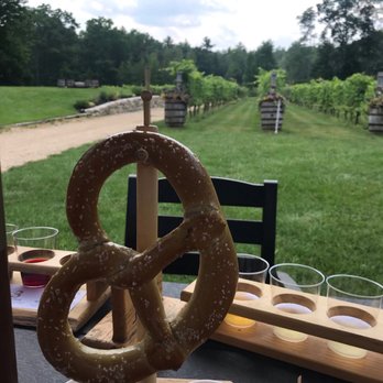 Zorvino Vineyards - Pretzel appetizer - Wineries Near Me - Sandown, New Hampshire Zorvino Vineyards - Pretzel appetizer - Wineries Near Me - Sandown, New Hampshire