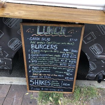 Burger To Go - menu - Food Trucks Near Me Burger To Go - menu - Food Trucks Near Me