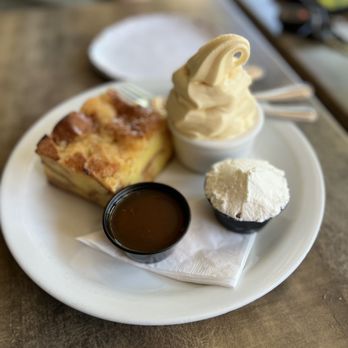 The Refuge - Bread Pudding - Burgers Near Me - San Mateo, California The Refuge - Bread Pudding - Burgers Near Me - San Mateo, California