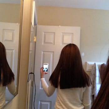 Ginger Group Beauty Salon - The cut makes me like like I'm 12. Mind you I'm in my mid-20s. It isn't even straight...I could've done better... - Hair Salons Near Me - Birmingham, Michigan