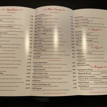 Masala Bae - Menu as of 1/2022 - Indian Near Me - Tustin, California