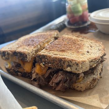 The Creamery - Braised Short Rib Grilled Cheese Sandwich - yummy, get this - Cheese Shops Near Me - Beaver, Utah The Creamery - Braised Short Rib Grilled Cheese Sandwich - yummy, get this - Cheese Shops Near Me - Beaver, Utah