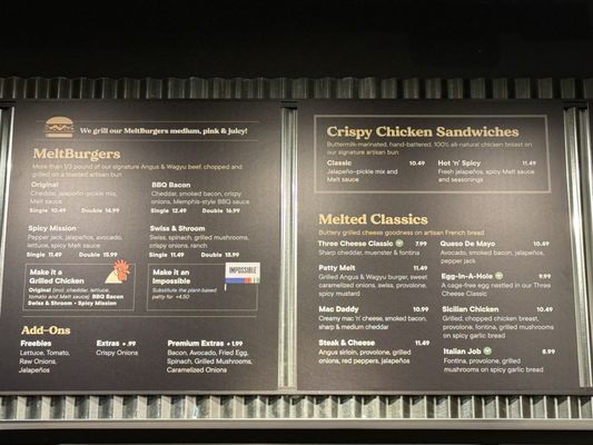 Menu photo 5 The Melt Sunnyvale, CA