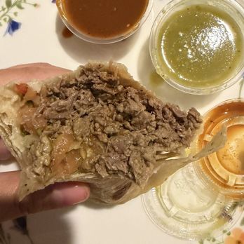 Mendoza's Mexican Food - Carne Asada Burrito - Mexican Near Me - Escondido, California