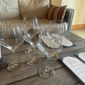 Nicholson Ranch Winery - Our reserved tasting space - Wineries Near Me - Sonoma, California