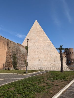 Pyramid of Caius Cestius by null