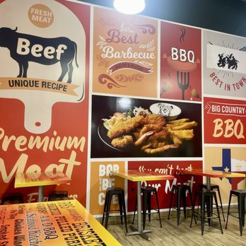 A & D BBQ & Seafood Kitchen - Super cozy decor! - Barbeque Near Me - Converse, Texas