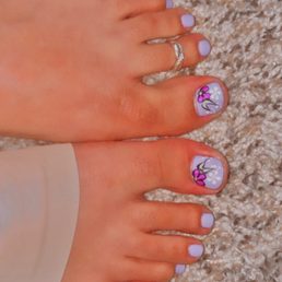 shellac pedi by Lena