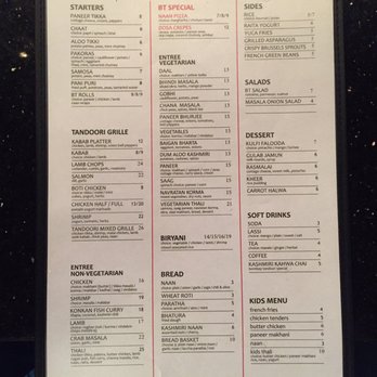 Bombay Tandoor Bar and Grill - Food menu - Indian Near Me - Vienna, Virginia Bombay Tandoor Bar and Grill - Food menu - Indian Near Me - Vienna, Virginia