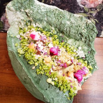 Merchant Roots - cauliflower course was beautiful but not so flavorful - New American Near Me - San Francisco, California Merchant Roots - cauliflower course was beautiful but not so flavorful - New American Near Me - San Francisco, California