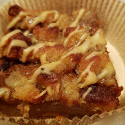 Hepcat Coffee - Vegan, gluten-free pumpkin cheesecake ($4). Delicious and fresh.