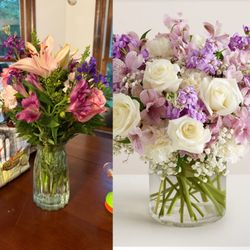 James Cress Florist - What I received vs. what I ordered