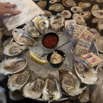 The Half Shell - A dozen oysters $20 - Seafood Near Me - Saint Simons Island, Georgia The Half Shell - A dozen oysters $20 - Seafood Near Me - Saint Simons Island, Georgia