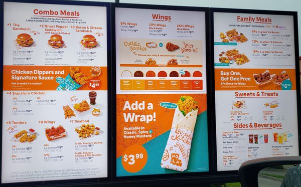 Menu photo 1 Popeyes Louisiana Kitchen Summit, IL