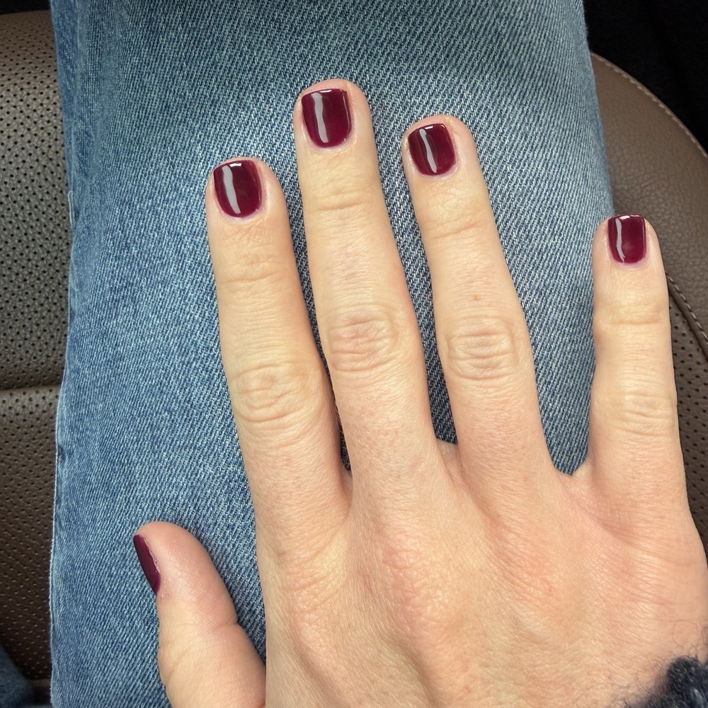 Blossom Nails & Spa - This hand is much shorter than left - Nail Salons Near Me - Vacaville, California Blossom Nails & Spa - This hand is much shorter than left - Nail Salons Near Me - Vacaville, California