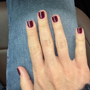 Blossom Nails & Spa - This hand is much shorter than left - Nail Salons Near Me - Vacaville, California Blossom Nails & Spa - This hand is much shorter than left - Nail Salons Near Me - Vacaville, California