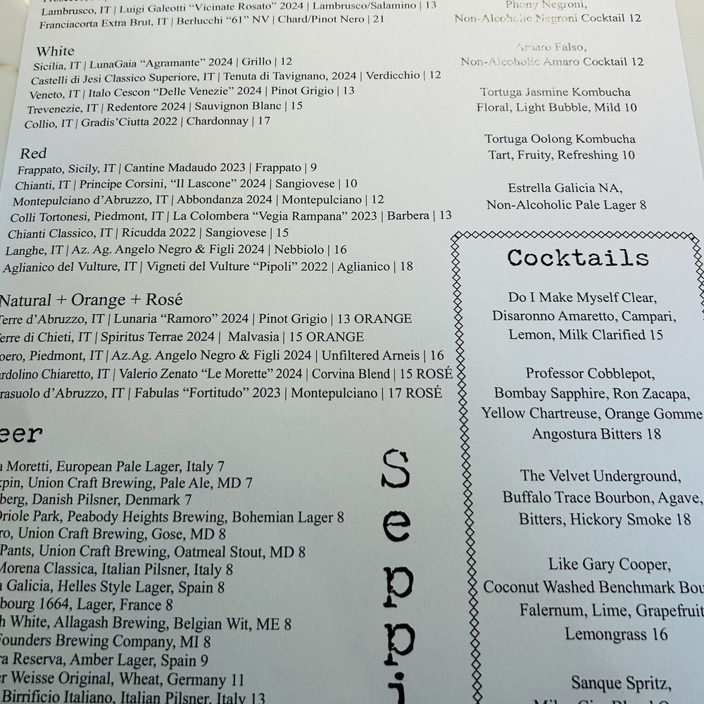 Seppia - Italian Near Me - Baltimore, Maryland Seppia - Italian Near Me - Baltimore, Maryland