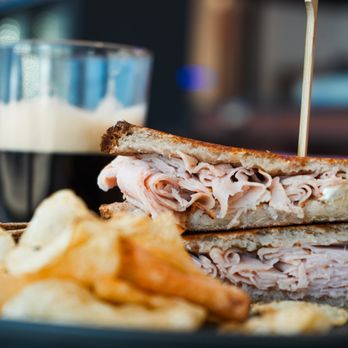 Quad Coffee Lab - Panini with turkey, brie, and fig jam - Coffee & Tea Near Me - South Bend, Indiana