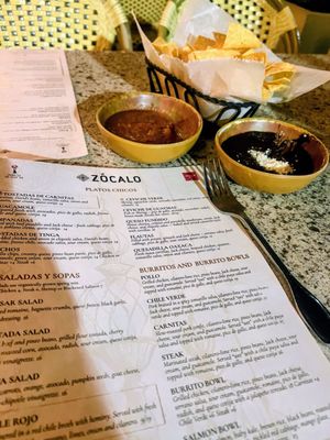 Menu photo 1 Zocalo Sacramento, CA Menu photo 1 Zocalo Sacramento, CA